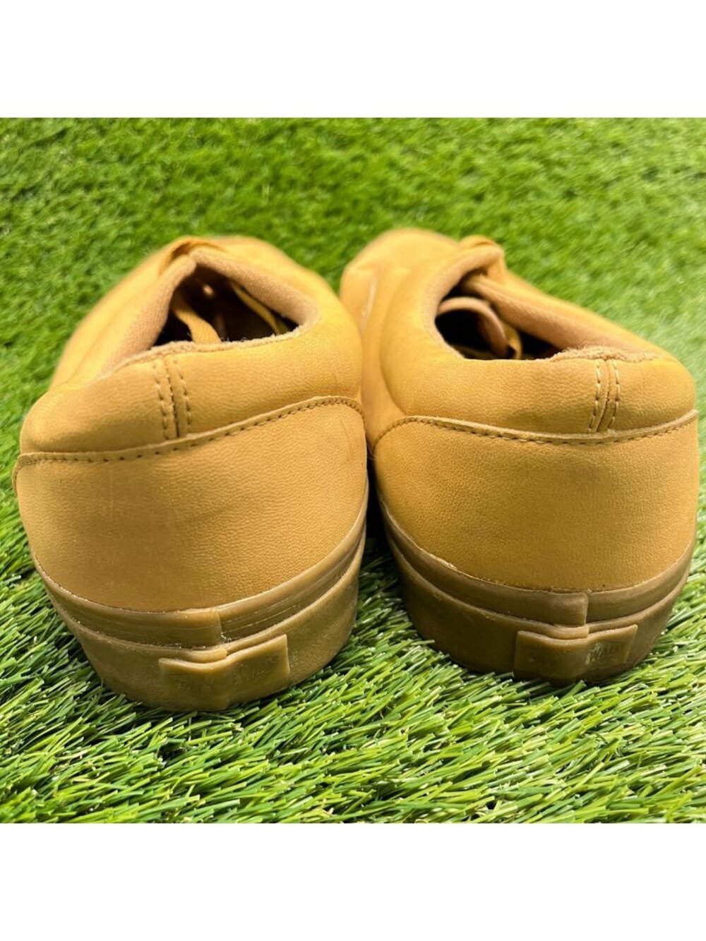 Vans Era Vansbuck Mens Size 11 Wheat Gum Athletic Leather Skate Shoes Sneakers - Picture 6 of 9